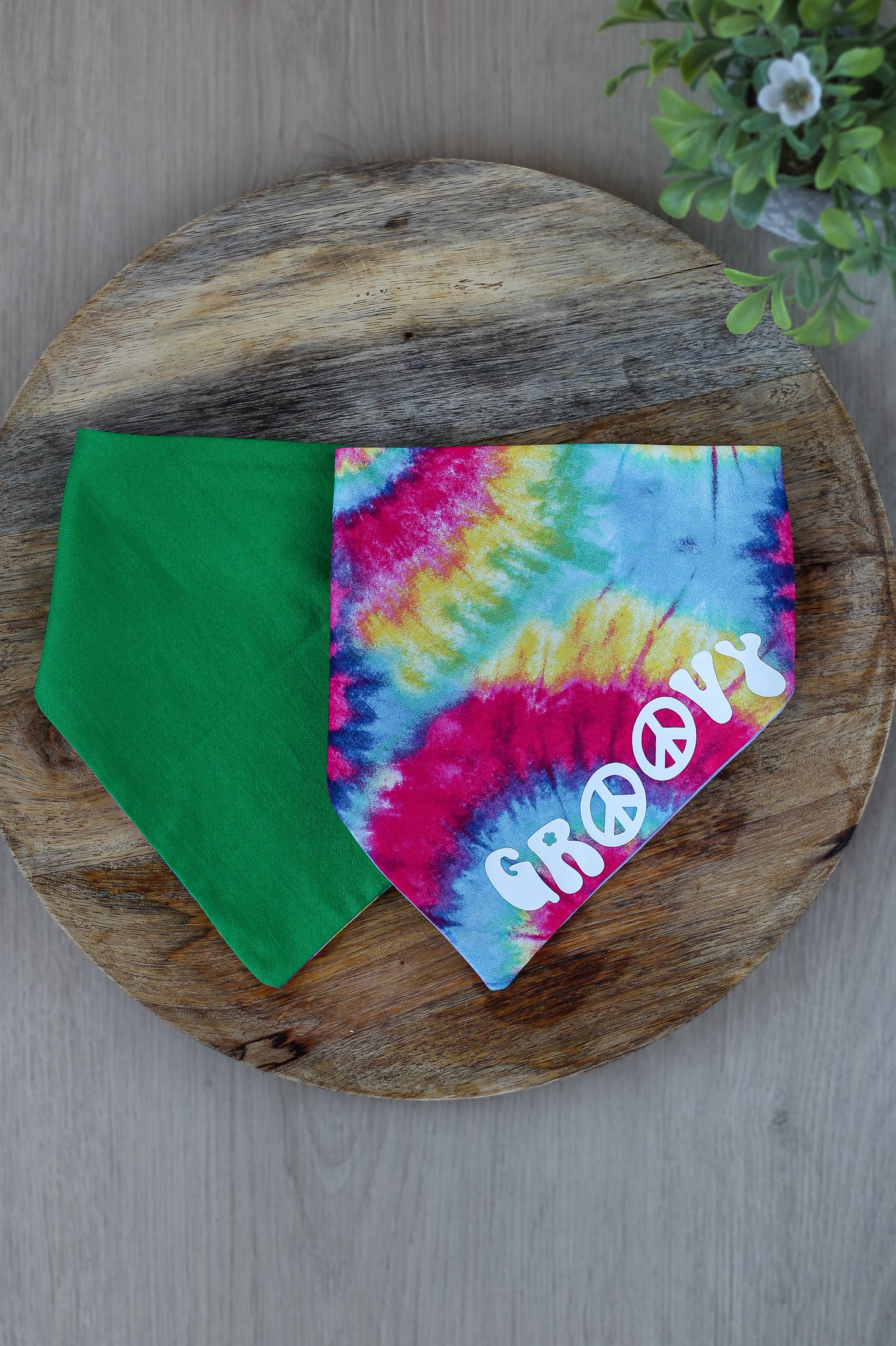 Groovy Tie Dye Bandana