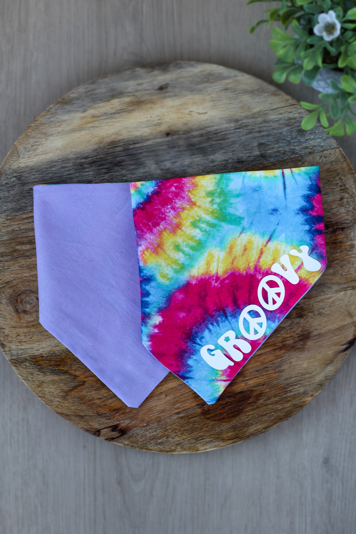 Groovy Tie Dye Bandana