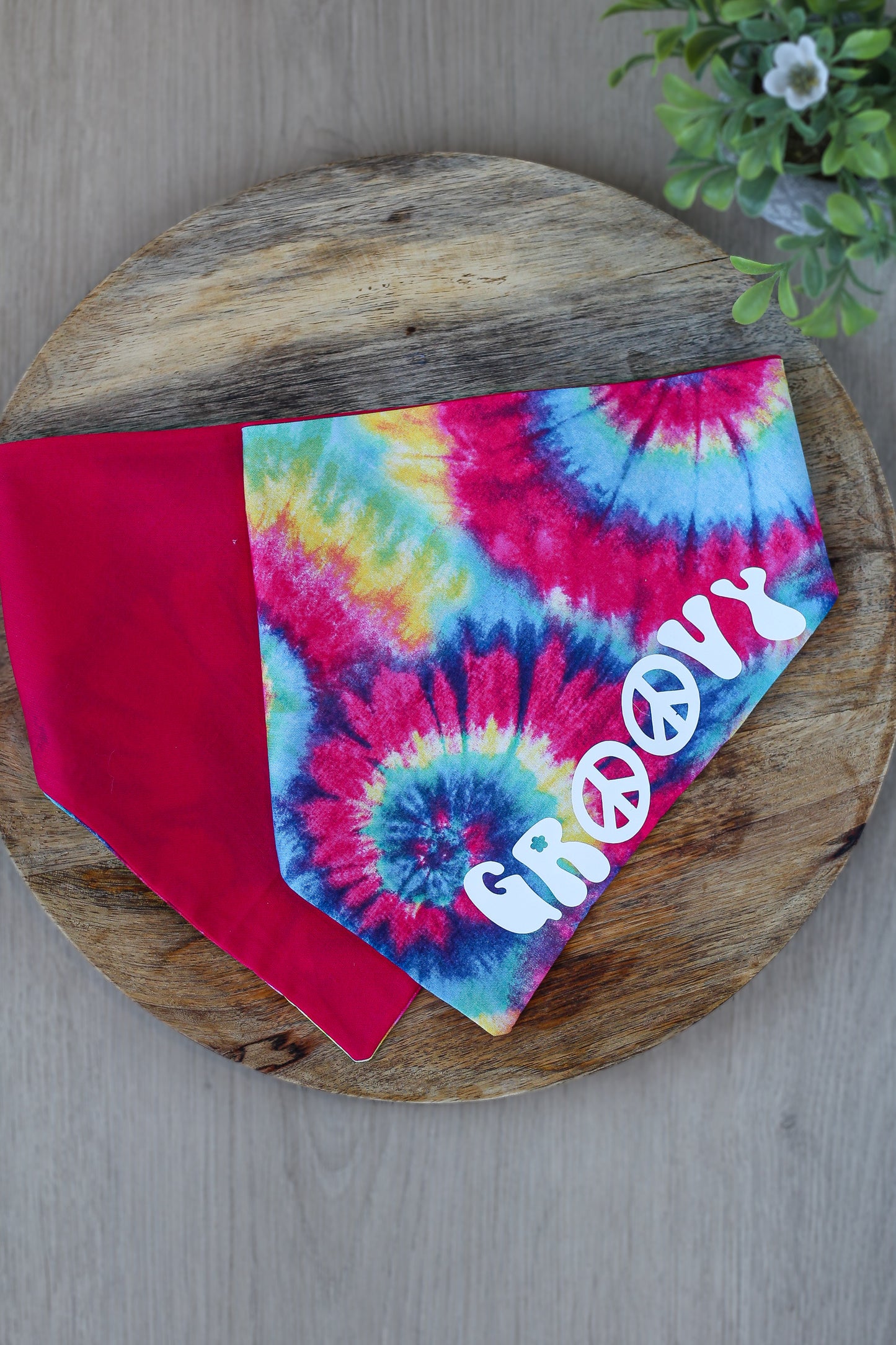 Groovy Tie Dye Bandana