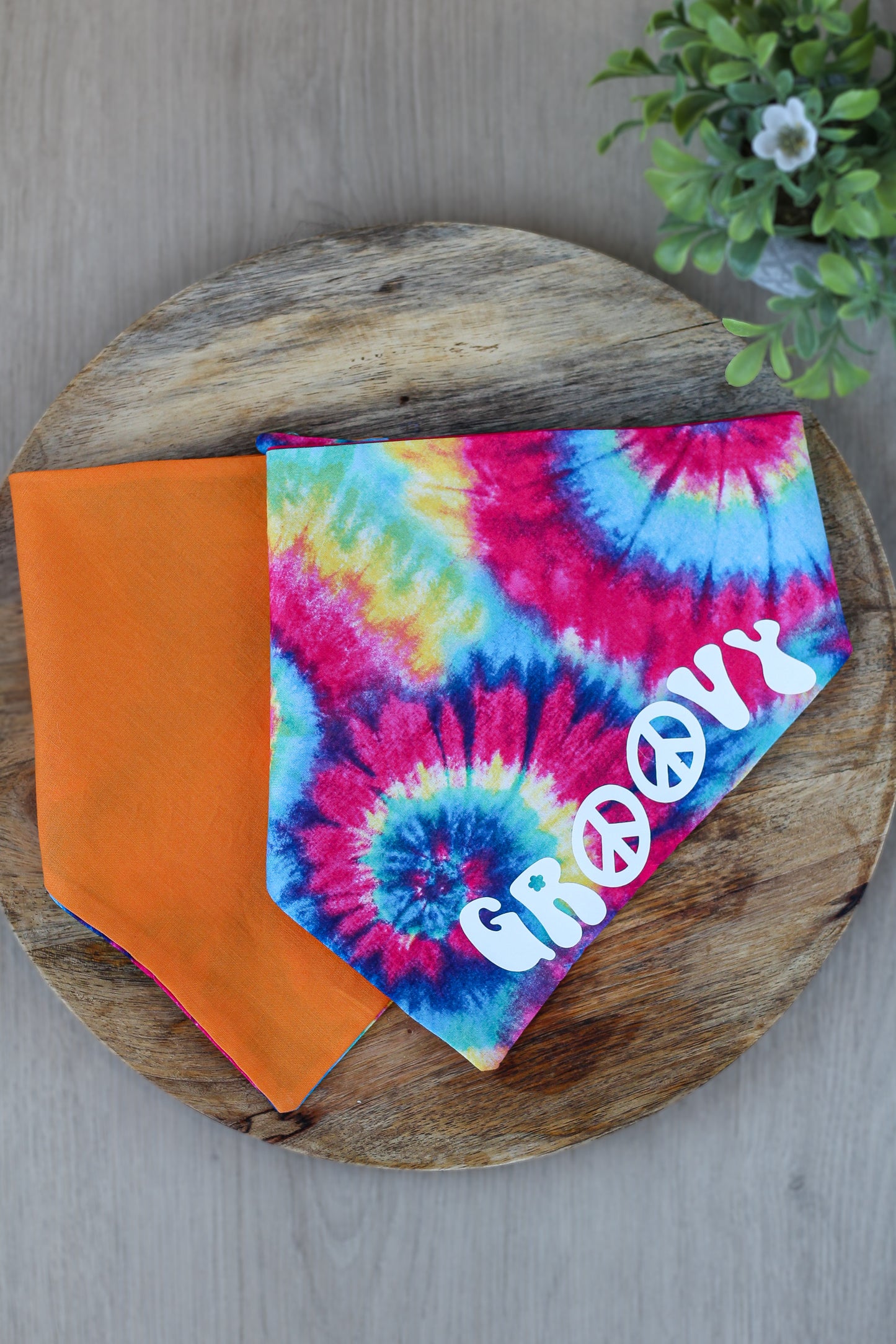 Groovy Tie Dye Bandana