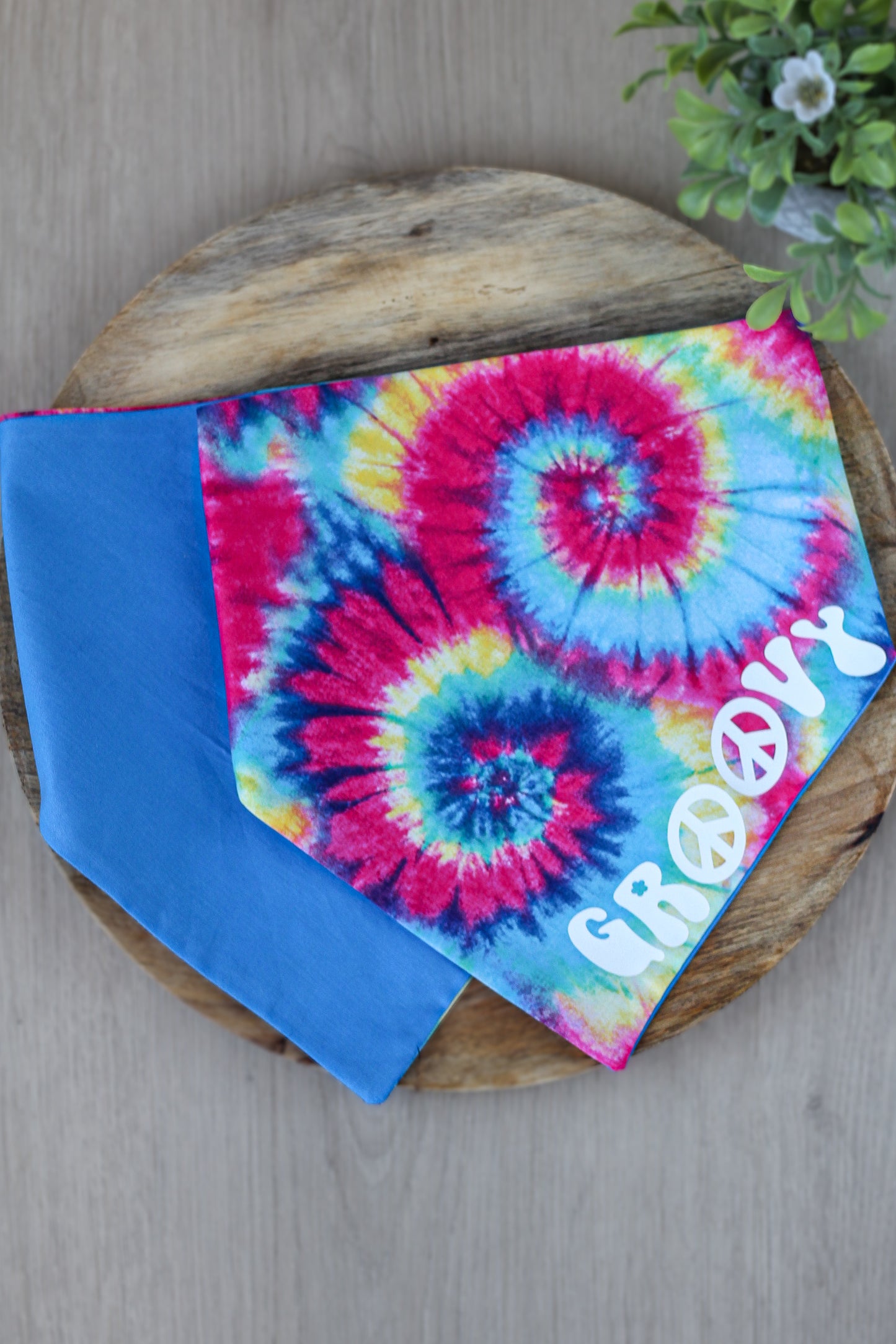 Groovy Tie Dye Bandana