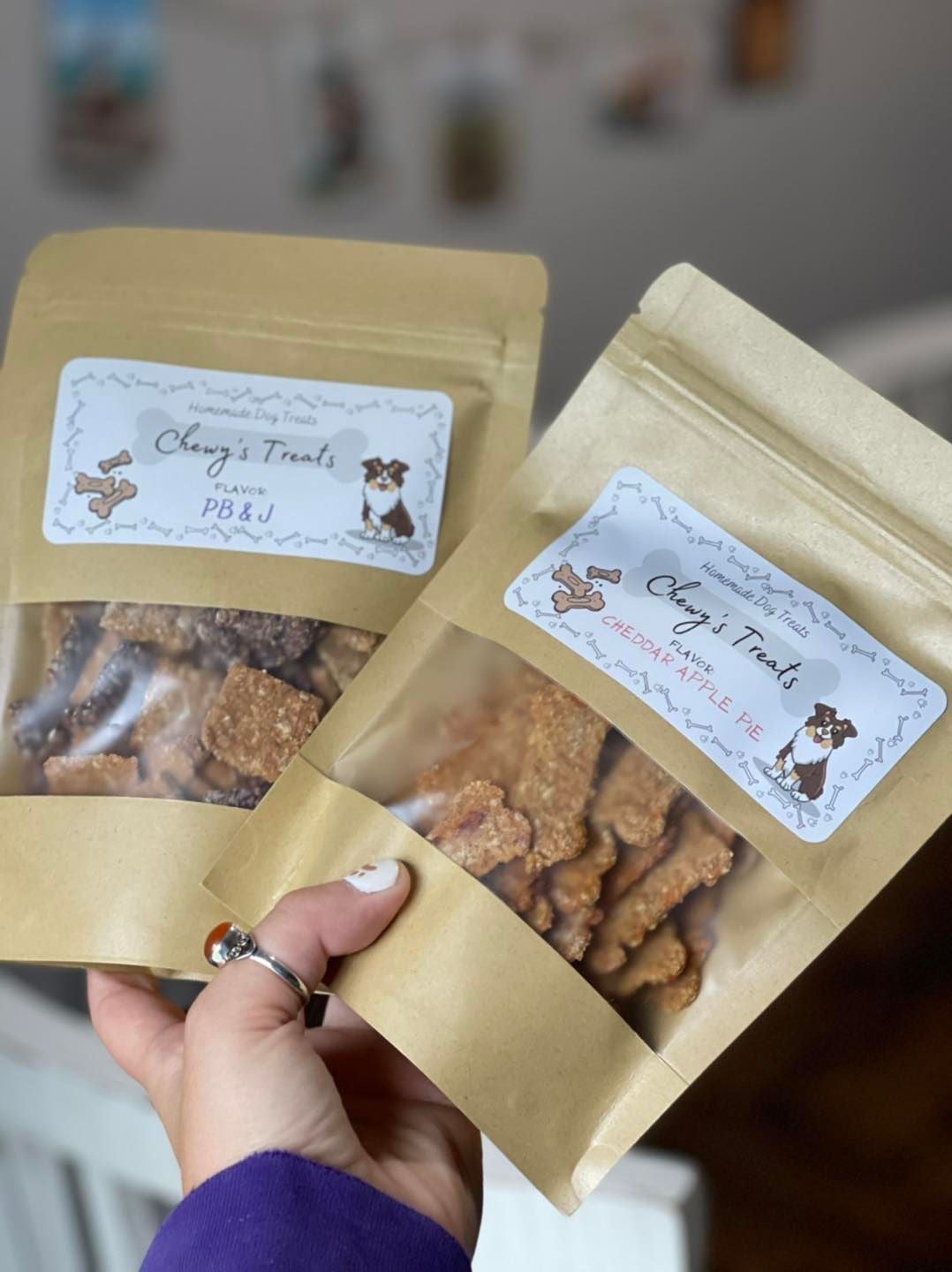 PB & J Dog Treats